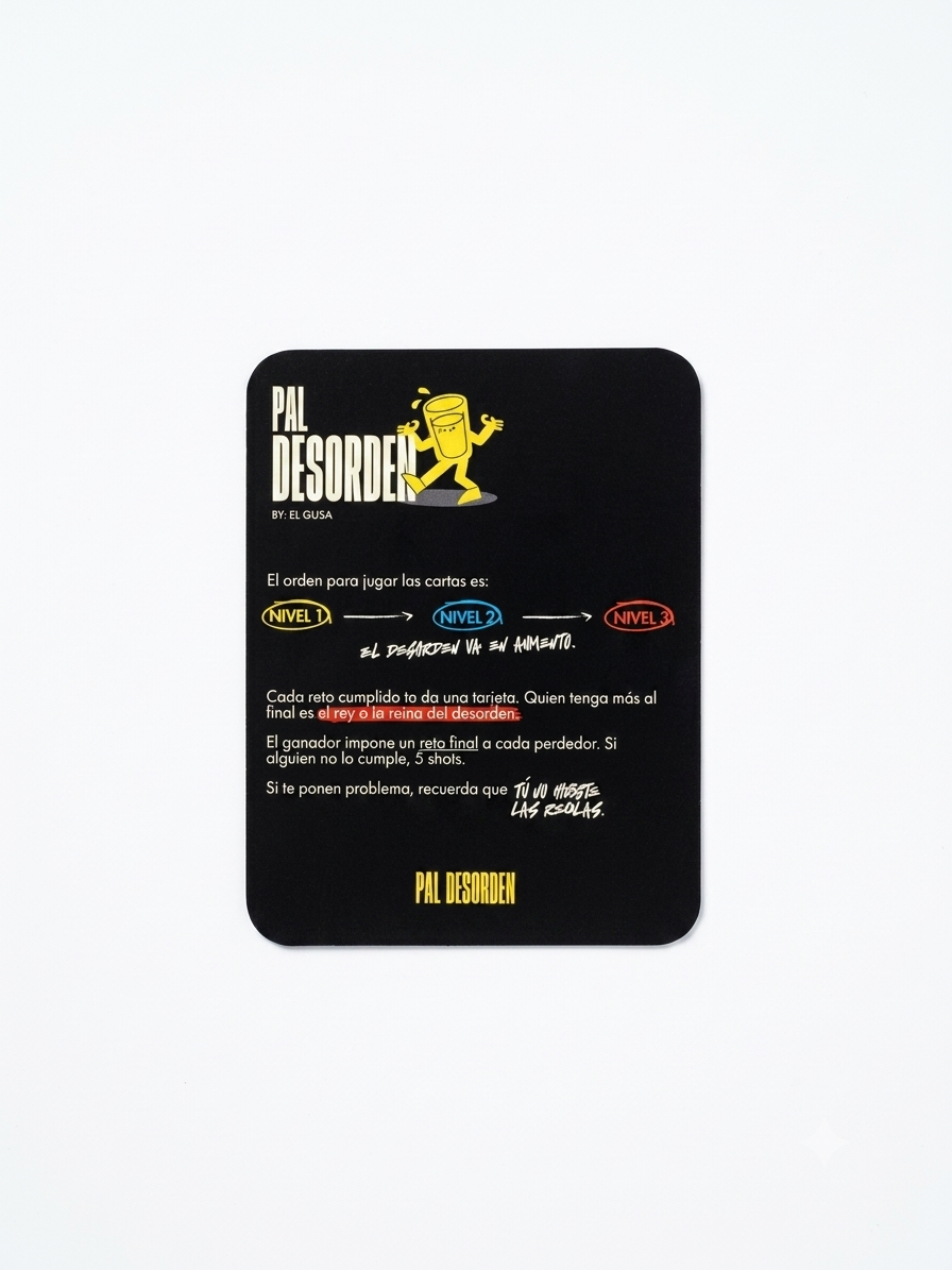 Juego de cartas Pal Desorden - Doble Mazo